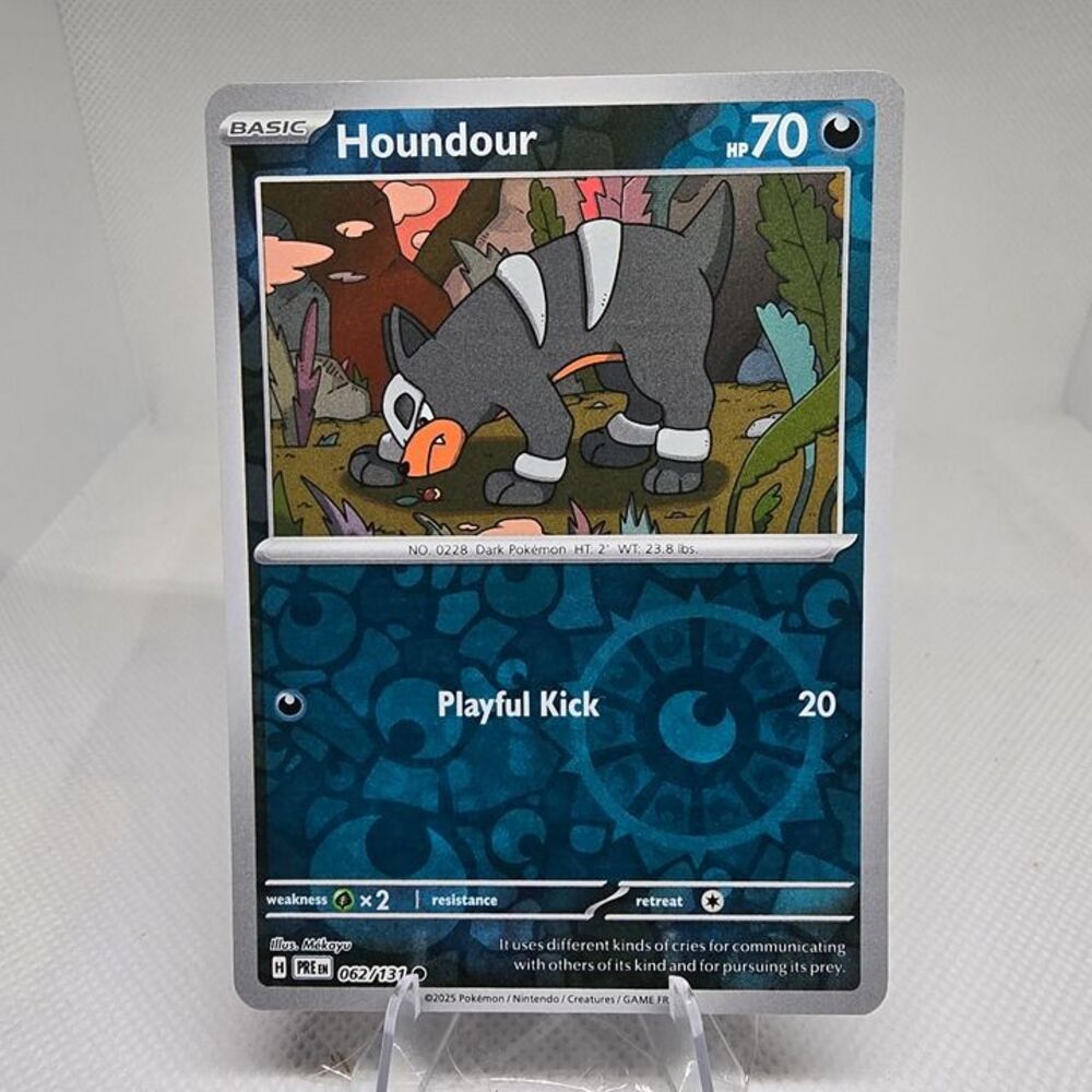 Houndour 62 pokemon prismatic evolutions